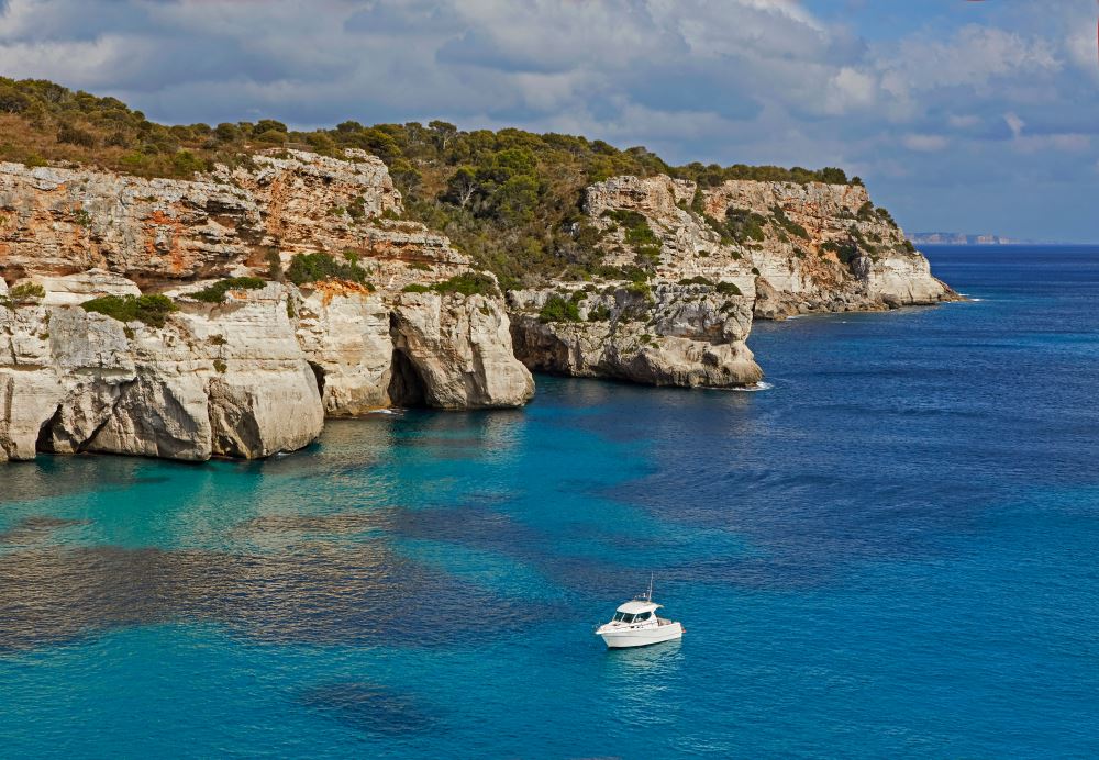 Excursión en barco a Menorca