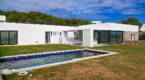 Magnífica Villa en construcción en Menorca con vistas panorámicas