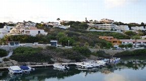 Terreno edificable en Mahon con vista al mar y al puerto